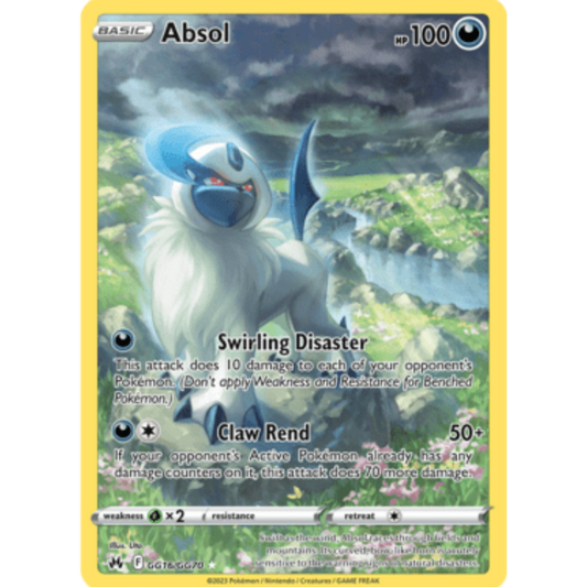Absol GG16/GG70  - Holofoil Crown Zenith Galarian Gallery - Ultra Rare