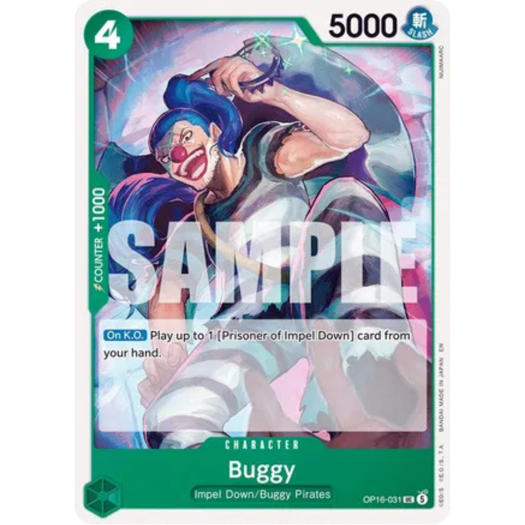 Buggy (031) (OP16-031) - The Time of Battle