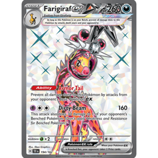 Farigiraf ex (194/162) [Scarlet & Violet: Temporal Forces]