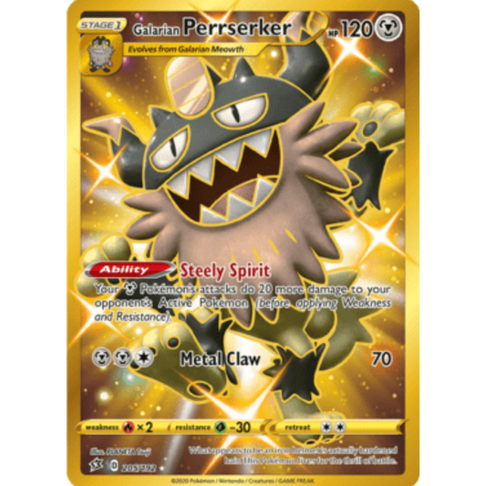 Galarian Perrserker (205/192) [Sword & Shield: Rebel Clash]