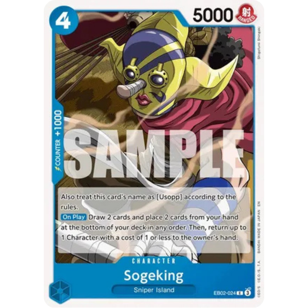 Sogeking (EB02-024) - Extra Booster: Anime 25th Collection