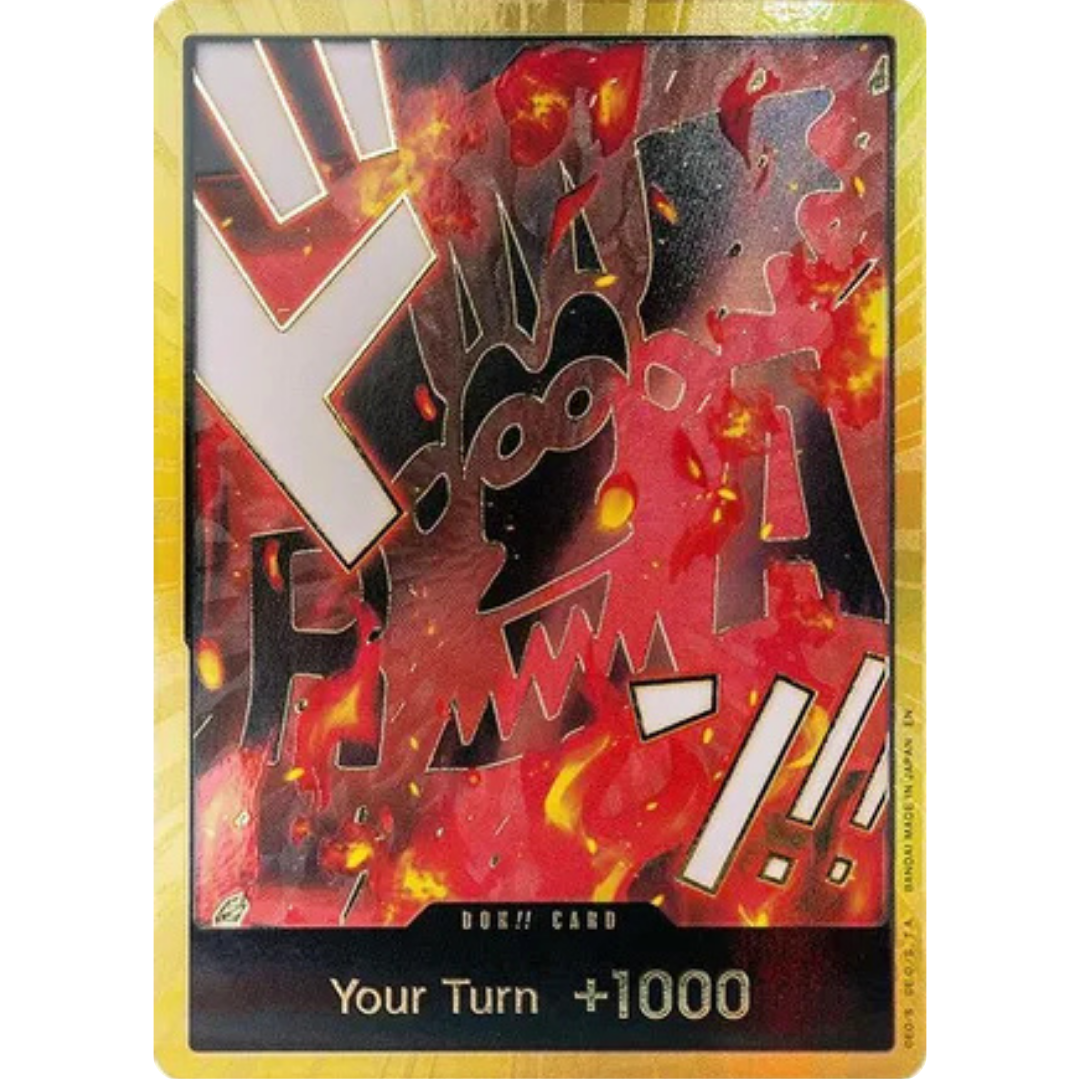 DON!! Card (Dragon) (Gold) - Premium Booster -The Best- Vol. 2 Foil