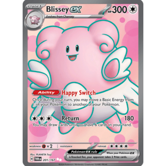 Blissey ex (201/167) [Scarlet & Violet: Twilight Masquerade]