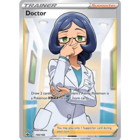 Doctor (190/198) [Sword & Shield: Chilling Reign]