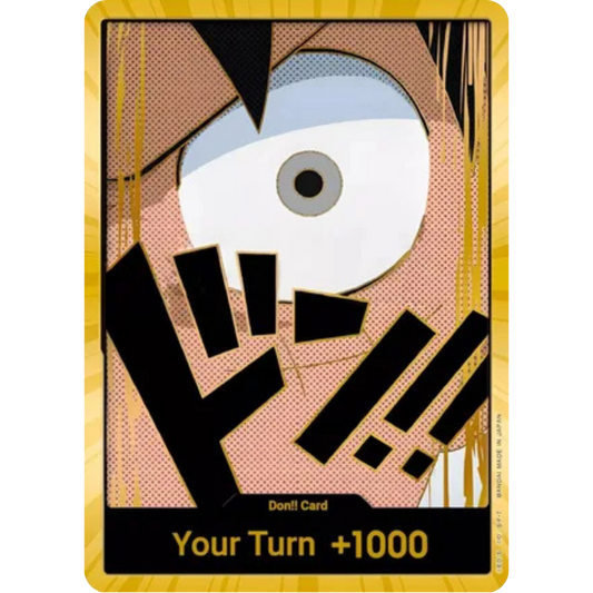 DON!! Card (Luffy) (Gold) - Premium Booster -The Best- Foil
