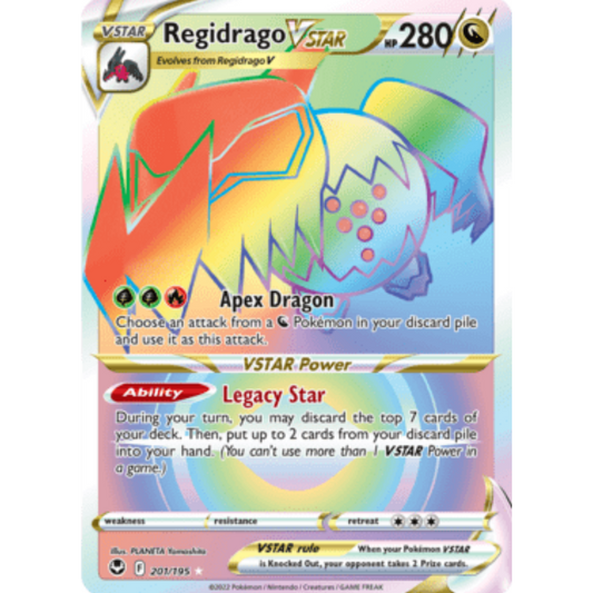 Regidrago VSTAR (201/195) [Sword & Shield: Silver Tempest]