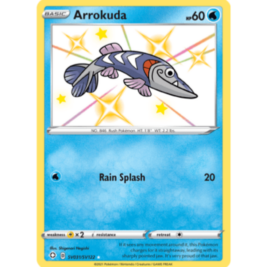 Arrokuda (SV031/SV122) [Sword & Shield: Shining Fates]