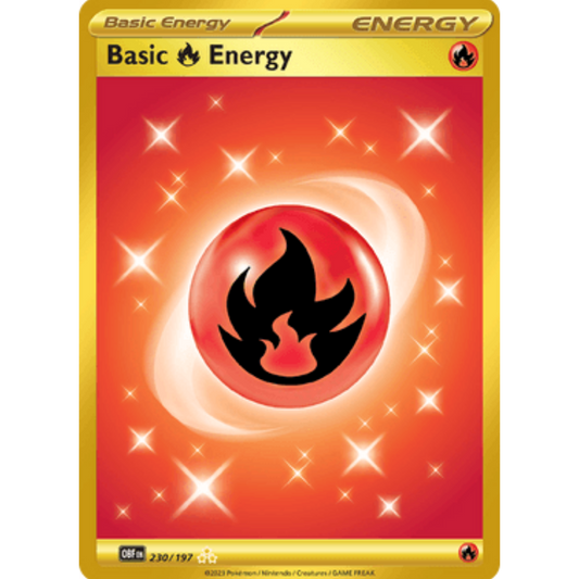 Basic Fire Energy (230/197) [Scarlet & Violet: Obsidian Flames]