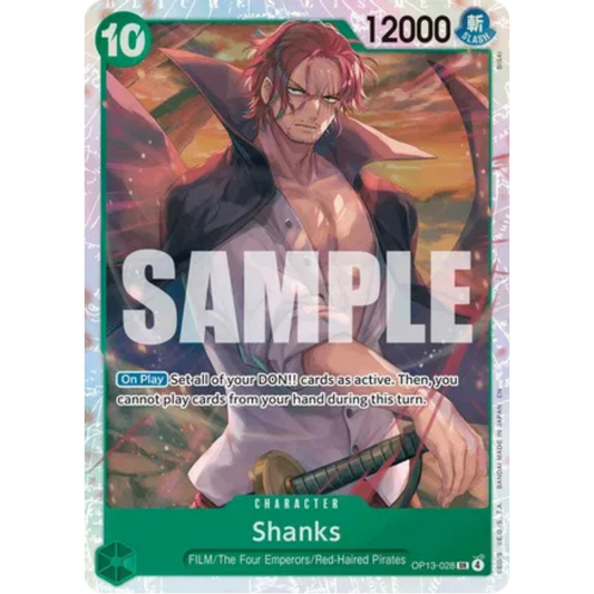 Shanks (028) (OP13-028) - Carrying On His Will Foil
