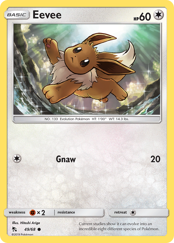 Eevee (49) 049  Hidden Fates - Common