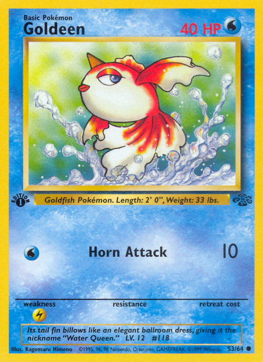 Goldeen 053/64  - 1st Edition Jungle - Common