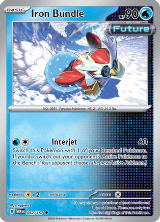 Iron Bundle 062  - Reverse Holofoil SV06 Twilight Masquerade - Uncommon