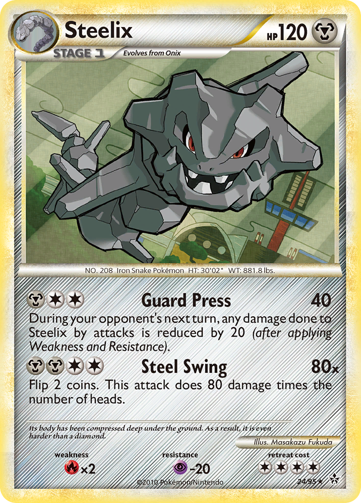 Steelix  Unleashed - Rare