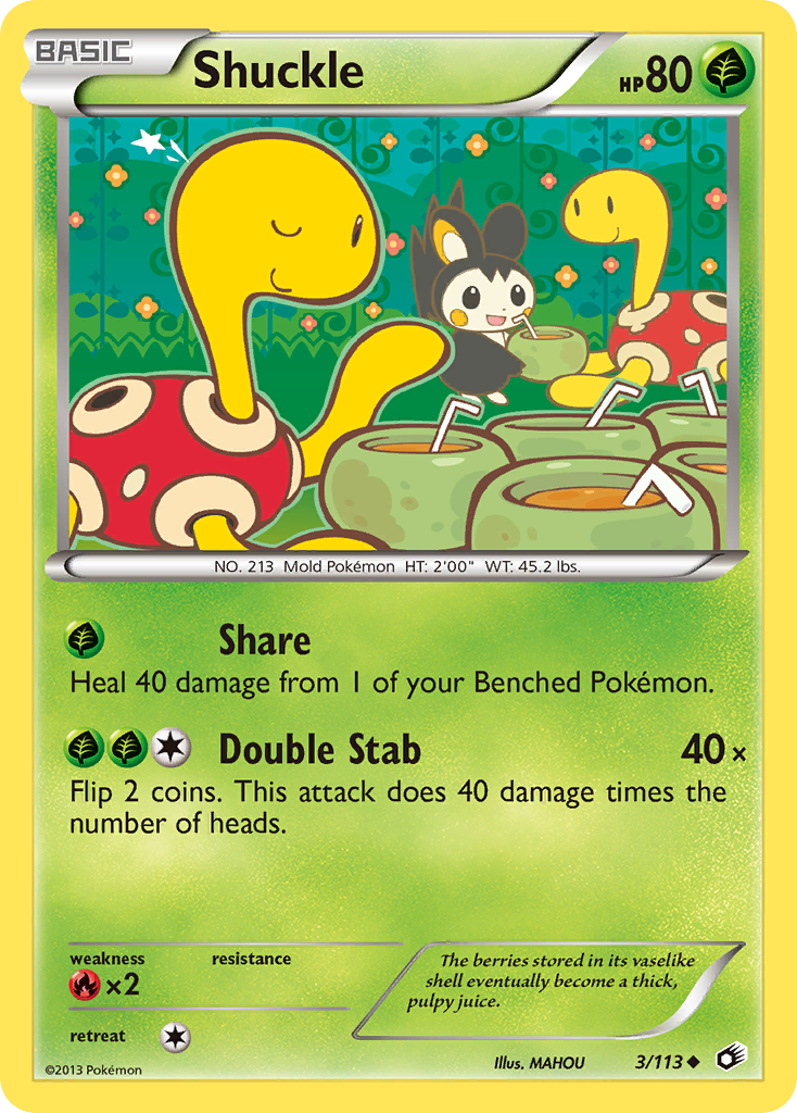 Shuckle 003  Legendary Treasures - Uncommon
