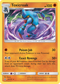 Toxicroak  SM  Forbidden Light - Rare