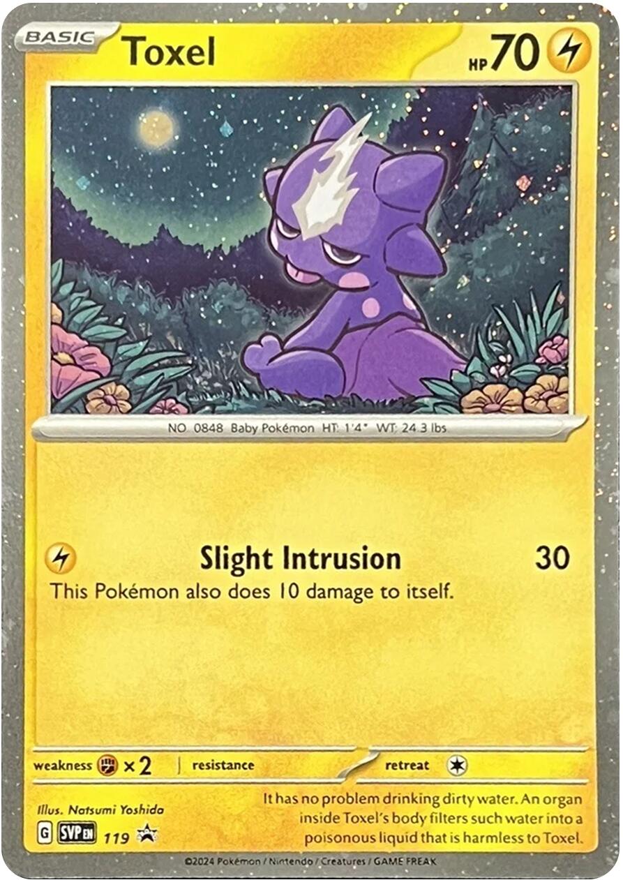 Toxel 119  - Holofoil SV Scarlet & Violet Promo Cards - Promo