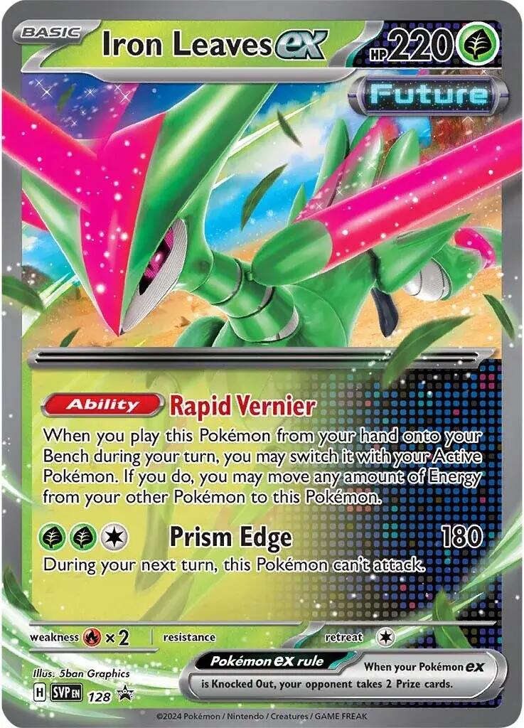 Iron Leaves ex 128  - Holofoil SV Scarlet & Violet Promo Cards - Promo