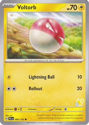 Voltorb - Pikachu 1  Battle Academy 2024 - Common