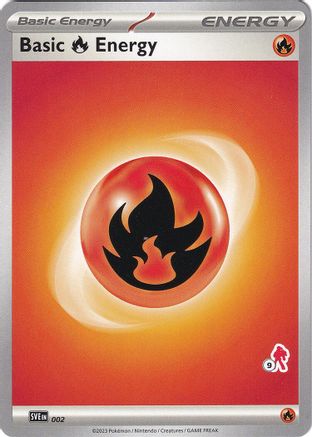 Basic Fire Energy - Armarouge 9  Battle Academy 2024 - Unconfirmed