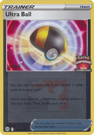 Ultra Ball 150/172  - Reverse Holofoil League & Championship Cards - Promo