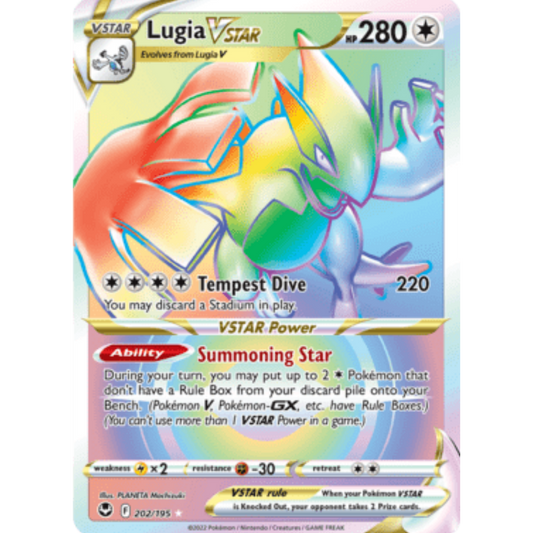 Lugia VSTAR (202/195) [Sword & Shield: Silver Tempest]