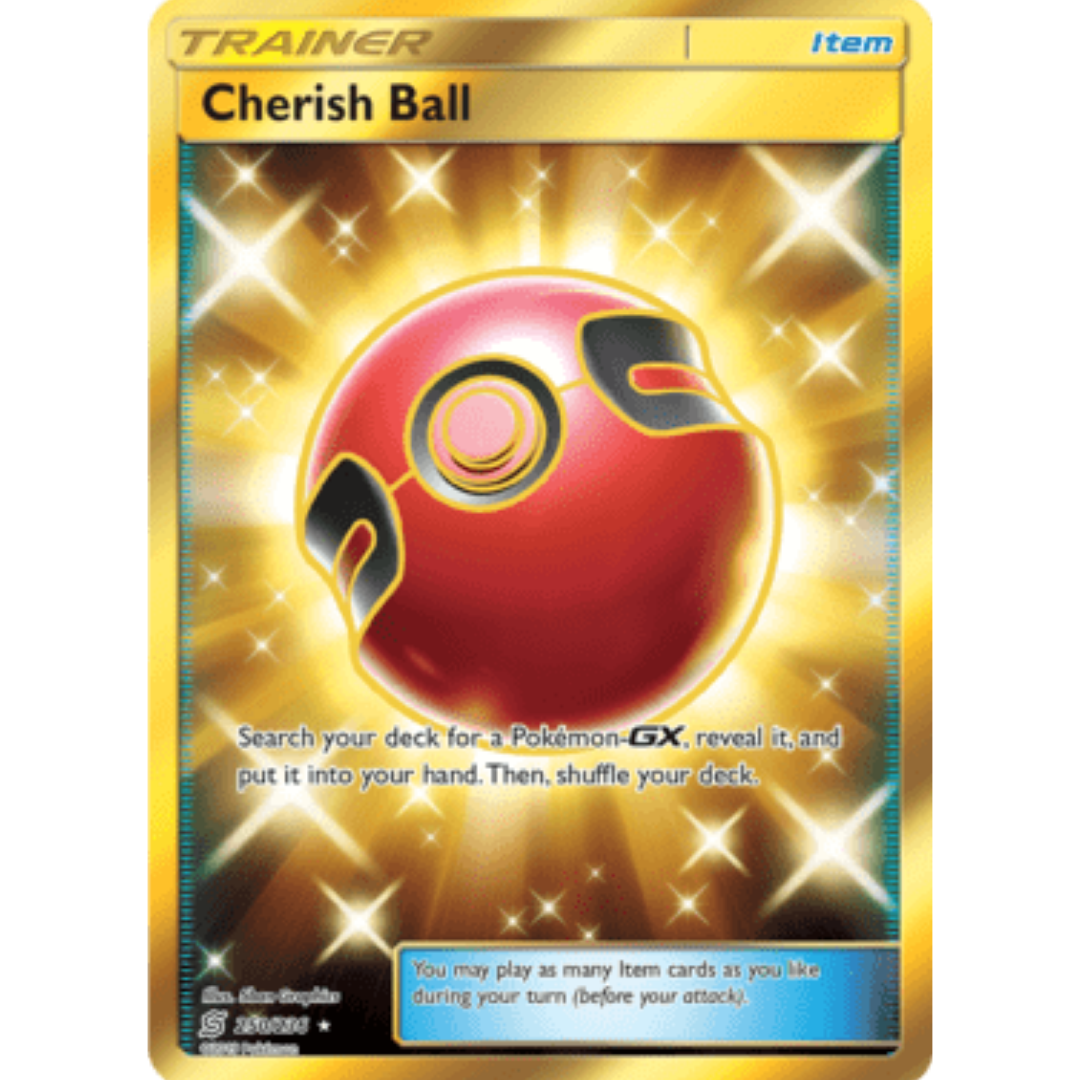 Cherish Ball (Secret) 250  - Holofoil SM  Unified Minds - Secret Rare