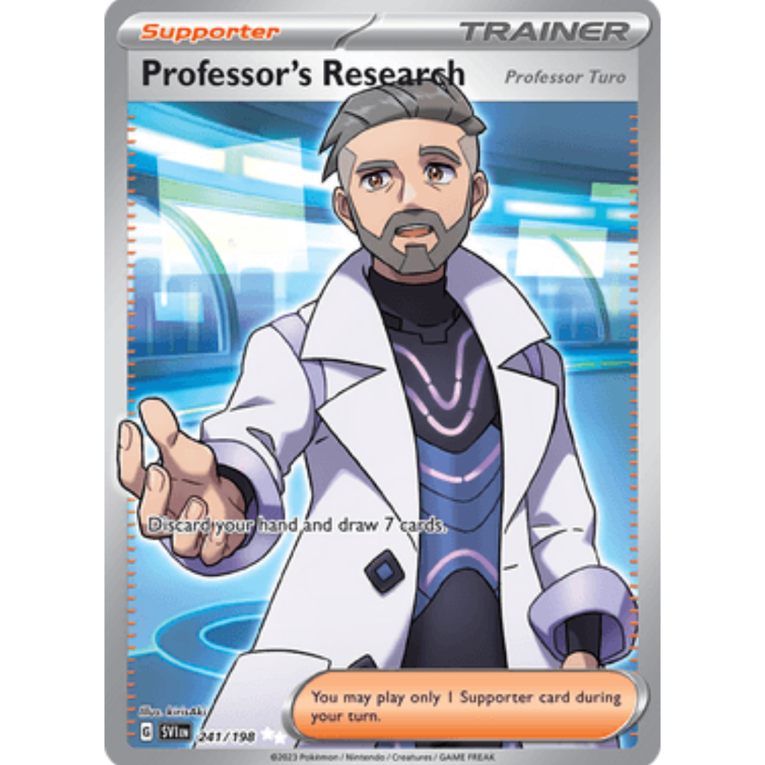 Professor's Research (Professor Turo) (241/198) [Scarlet & Violet: Base Set]
