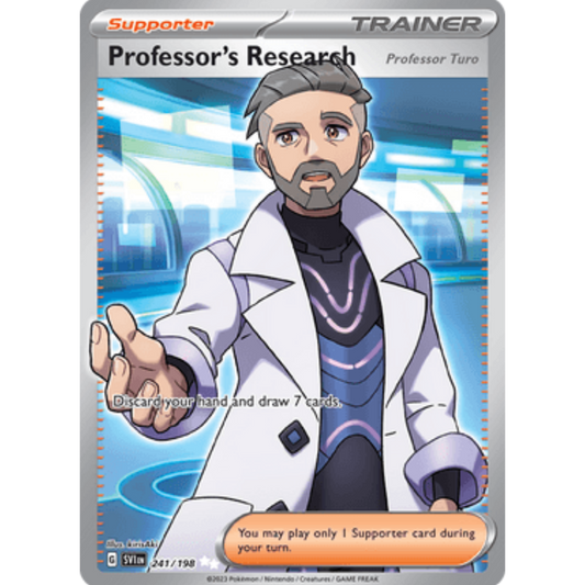 Professor's Research (Professor Turo) (241/198) [Scarlet & Violet: Base Set]