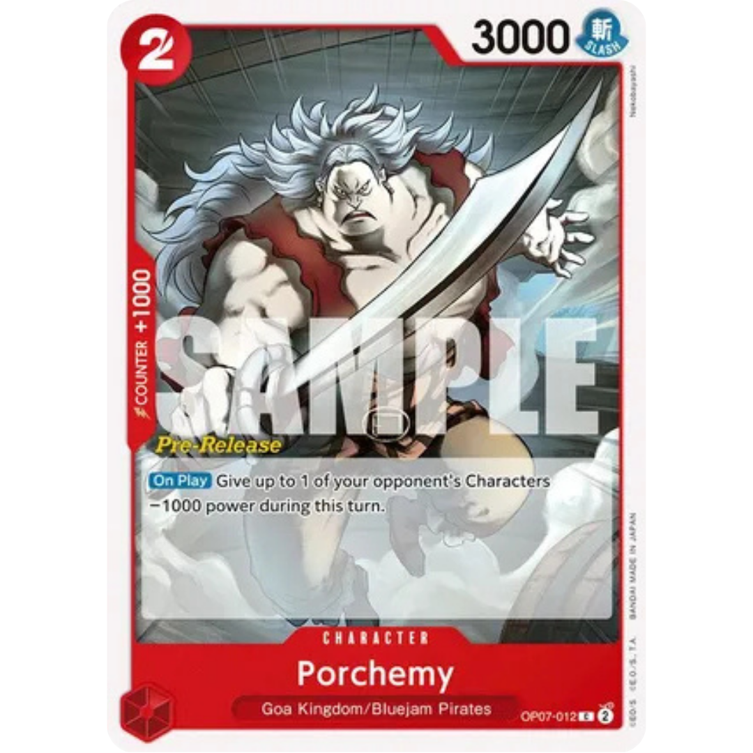 Porchemy (OP07-012) - 500 Years in the Future Pre-Release Cards