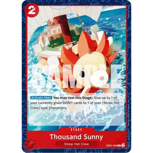 Thousand Sunny (EB02-009) - Extra Booster: Anime 25th Collection