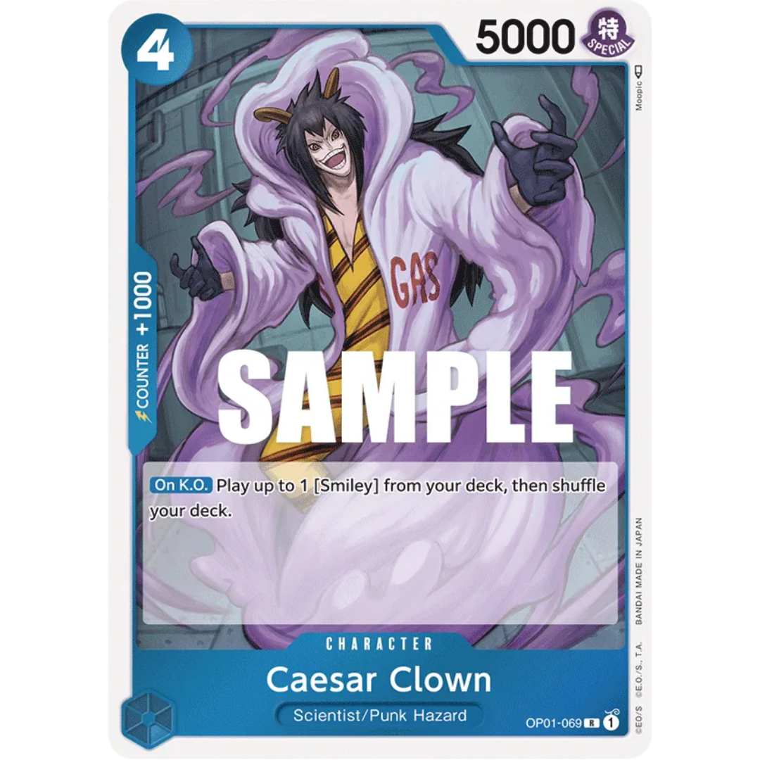 Caesar Clown (OP01-069) - Romance Dawn Foil