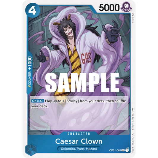 Caesar Clown (OP01-069) - Romance Dawn Foil
