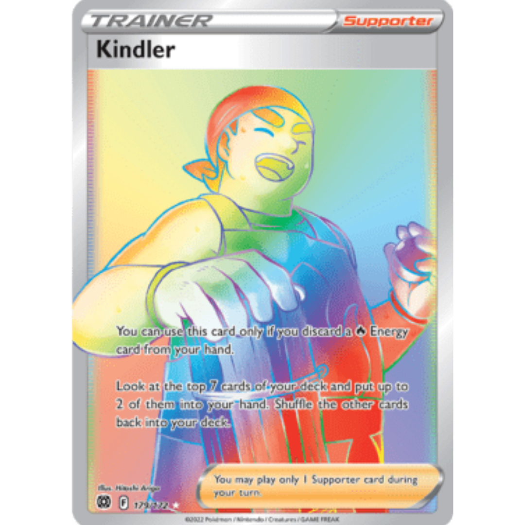 Kindler (Secret) 179  - Holofoil SWSH09 Brilliant Stars - Secret Rare