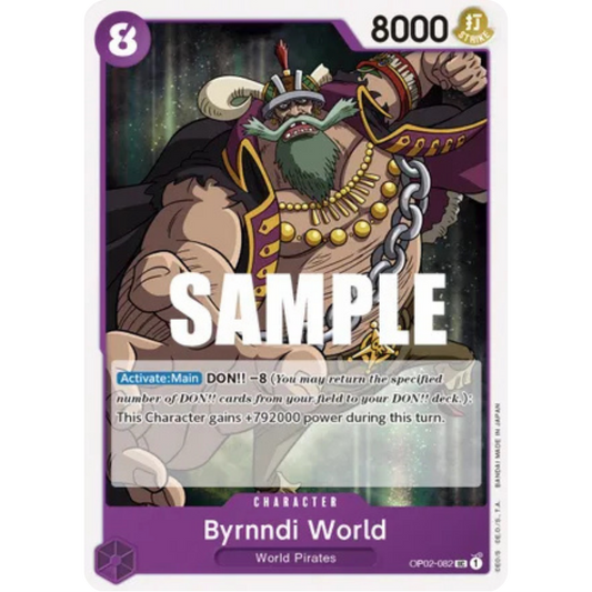 Byrnndi World (OP02-082) - Paramount War