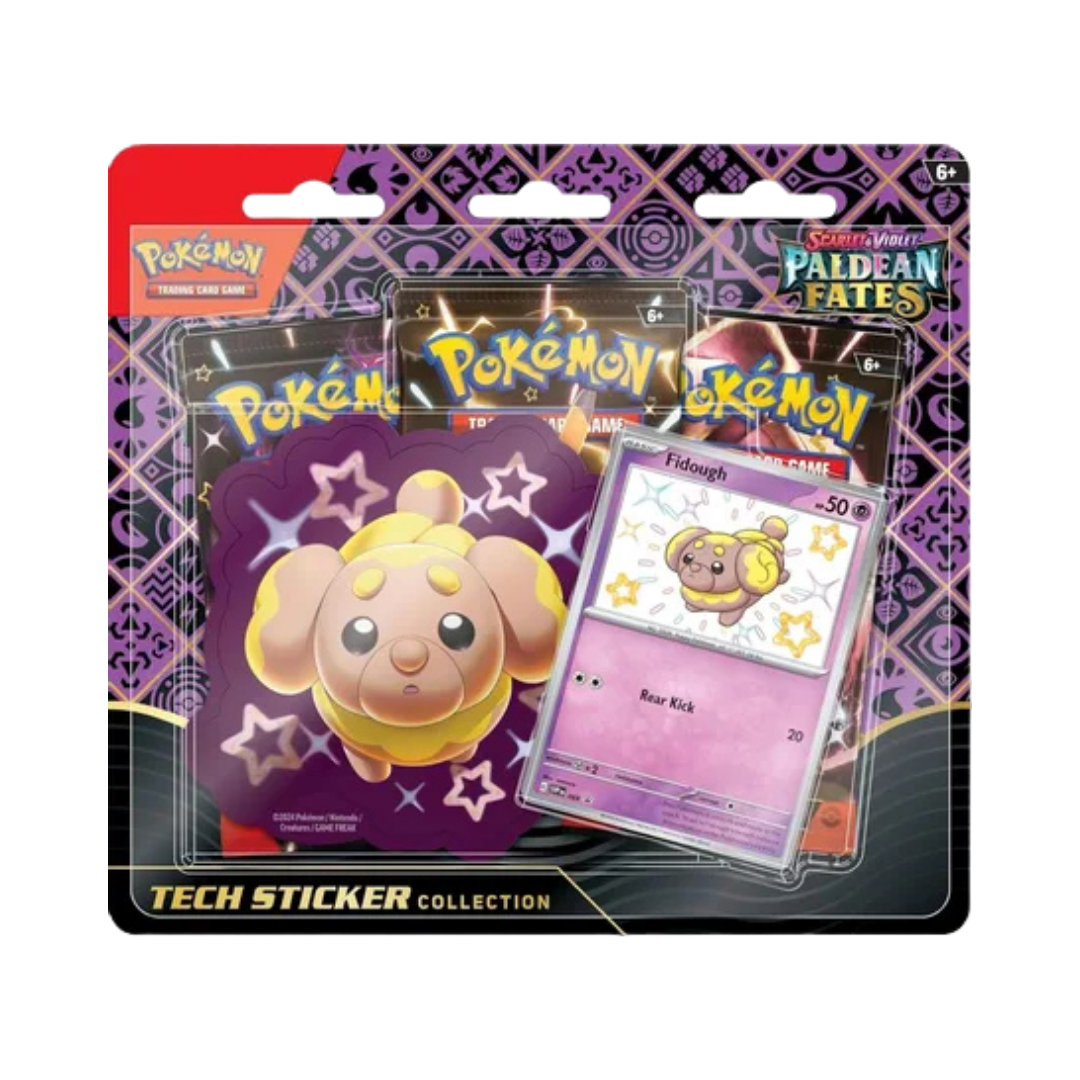 Paldean Fates Tech Sticker Collection [Fidough]