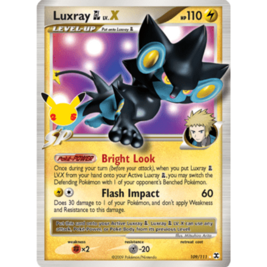 Luxray GL LV.X 109/111  - Holofoil Celebrations Classic Collection - Classic Collection