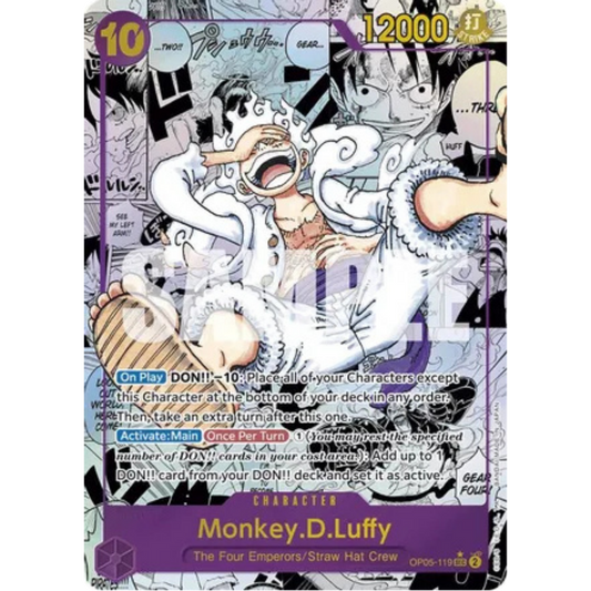 Monkey.D.Luffy (OP05-119) (Manga) (OP05-119) - Premium Booster -The Best- Foil