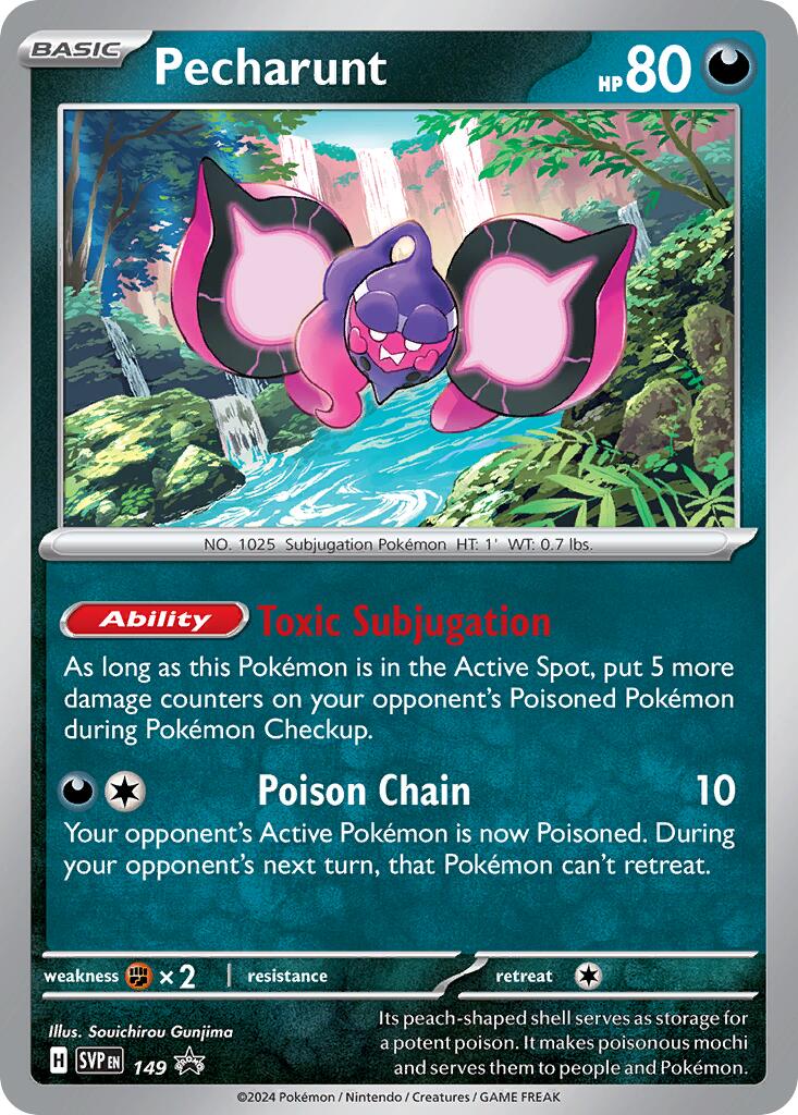 Pecharunt 149  - Holofoil SV Scarlet & Violet Promo Cards - Promo
