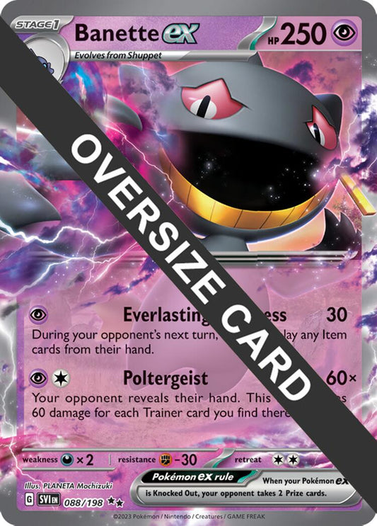 Banette ex 088/198  - Holofoil Jumbo Cards - Double Rare