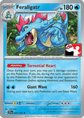 Feraligatr 041  Prize Pack Series Cards - Rare