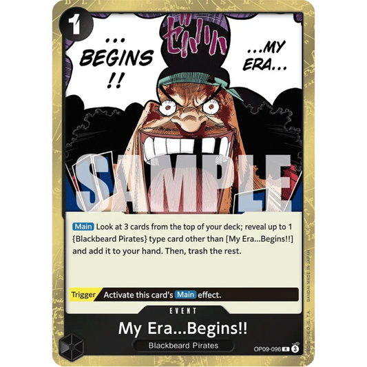 My Era...Begins!! (OP09-096) - Emperors in the New World Foil