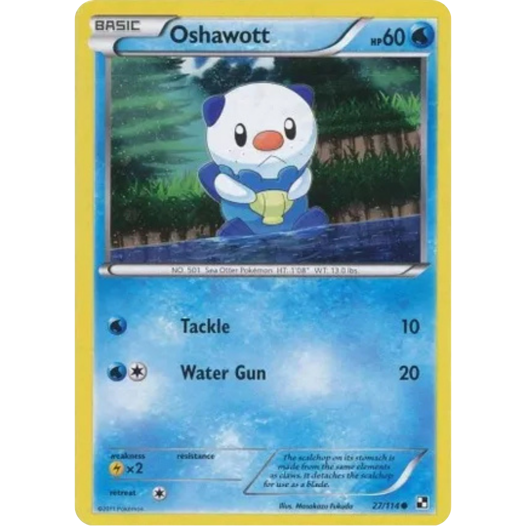 Oshawott 027/114  - Holofoil Alternate Art Promos - Promo