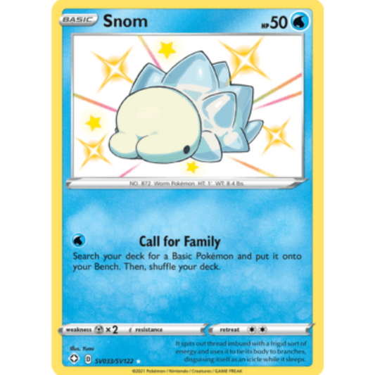 Snom (SV033/SV122) [Sword & Shield: Shining Fates]