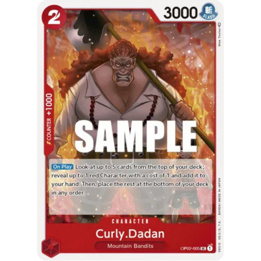 Curly.Dadan (OP02-005) - Paramount War