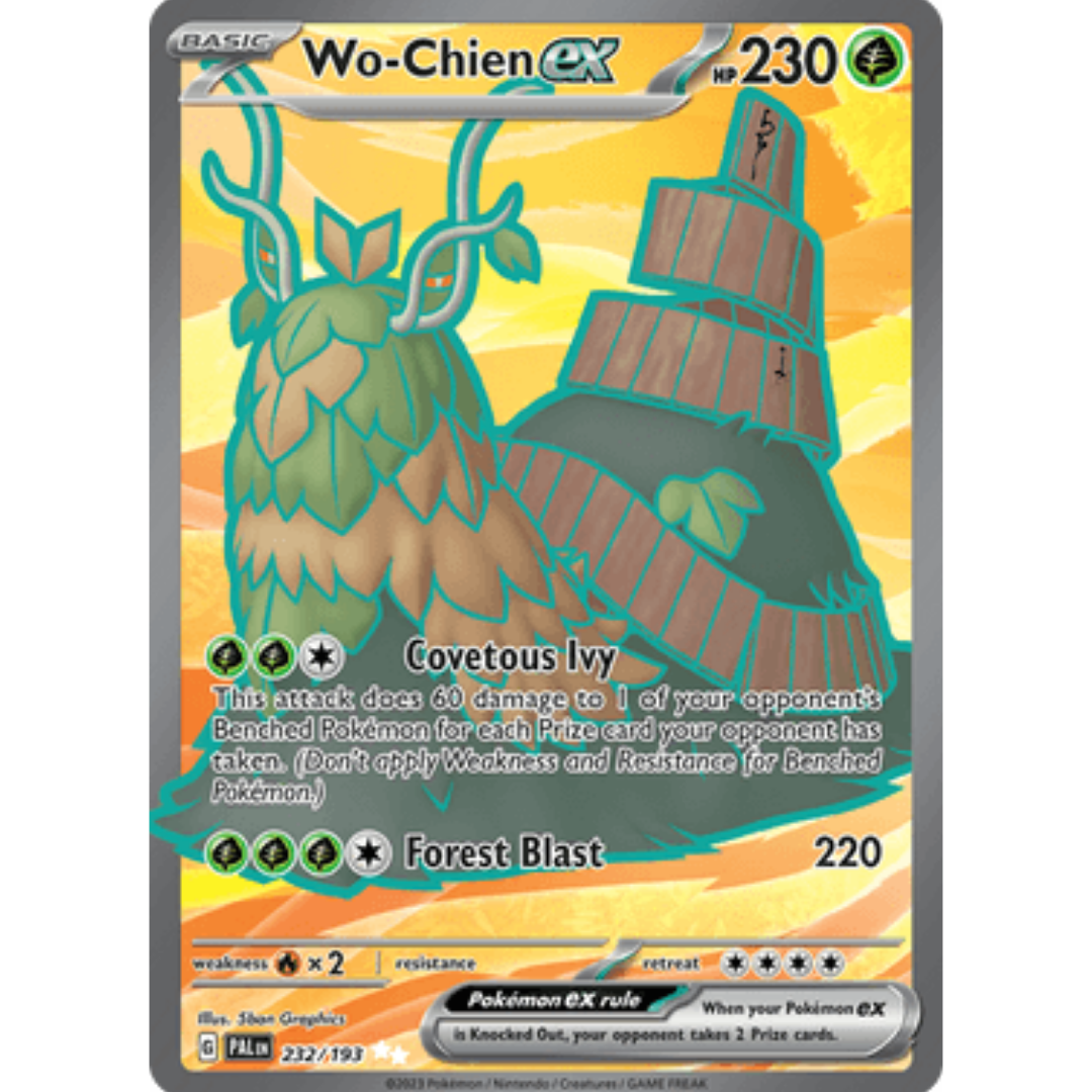Wo-Chien ex (232/193) [Scarlet & Violet: Paldea Evolved]