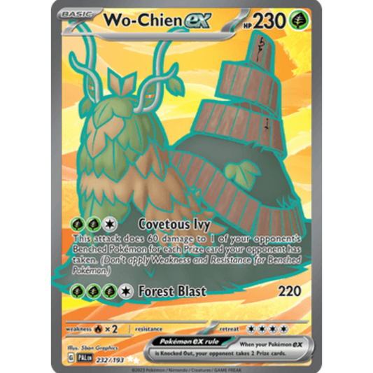 Wo-Chien ex (232/193) [Scarlet & Violet: Paldea Evolved]