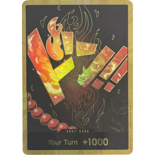 DON!! Card (Ace) (Gold) - Premium Booster -The Best- Foil