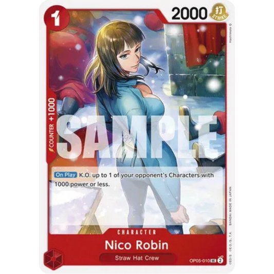 Nico Robin (Reprint) (OP05-010) - Premium Booster -The Best-