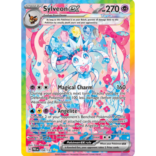 Sylveon ex 156/131  - Holofoil SV Prismatic Evolutions - Special Illustration Rare