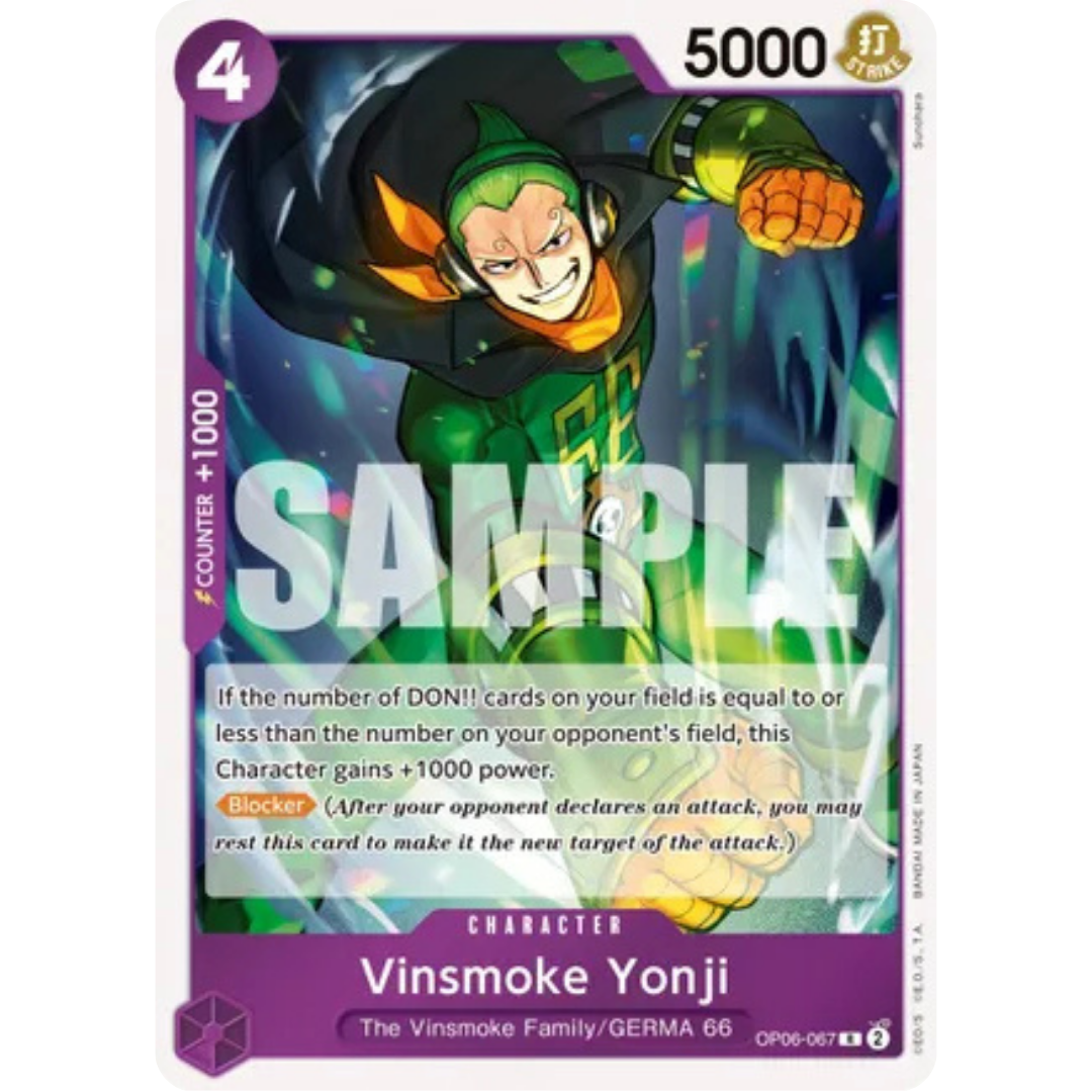 Vinsmoke Yonji (067) (OP06-067) - Wings of the Captain